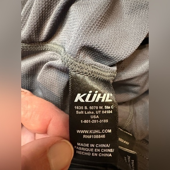 Kuhl Charcoal Gray Knit Hiking Skirt - Picture 11 of 13